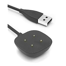 Sinoacc Charger for Fitbit Versa 4 & Sense 2 Replacement 3.3Ft Fast Charging Cable Dock for Fitbit Sense/Sense 2/Versa 3/Versa 4 Smartwatch USB Charger Dock Cable Cord