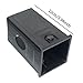 kowaku Pipe Bushing Square Tube 60mm to 50mm, Hollow Reducer Sleeve, Fitness Equipment Accessories for Strength Training Exercise, 100mm
