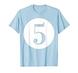 Number T-Shirts for Kids and Adults