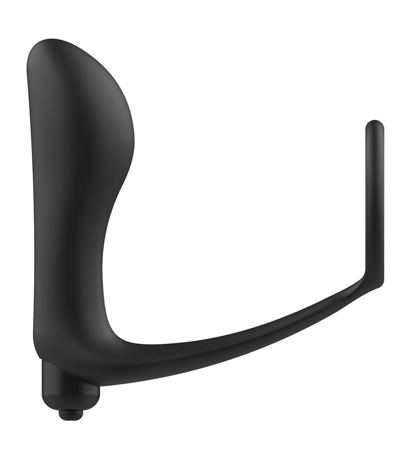 Plug anal vibratoire stimulateur de prostate avec anneau de stimulation
