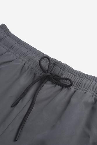 Men's Cargo Pants Elastic Waist Lightweight with Pockets for Hiking2