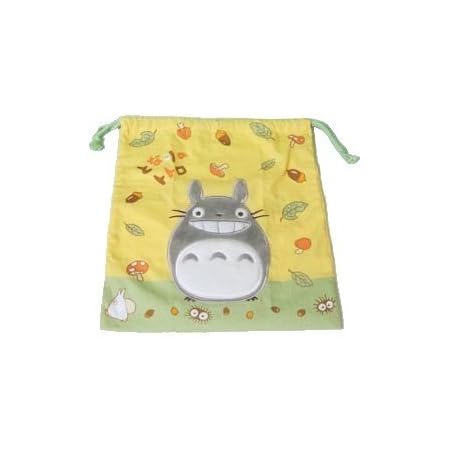 Amazon となりのトトロ 巾着l にっこり 入学 新学期雑貨 アニメ 萌えグッズ 通販