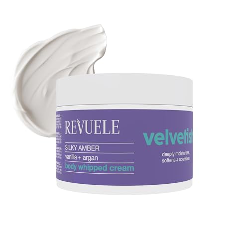 REVUELE Crème Corps Fouettée Silky Amber à la Vanille et