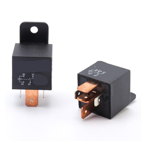Relais 12V 4 broches 80A en plastique pour conversion automobile DC