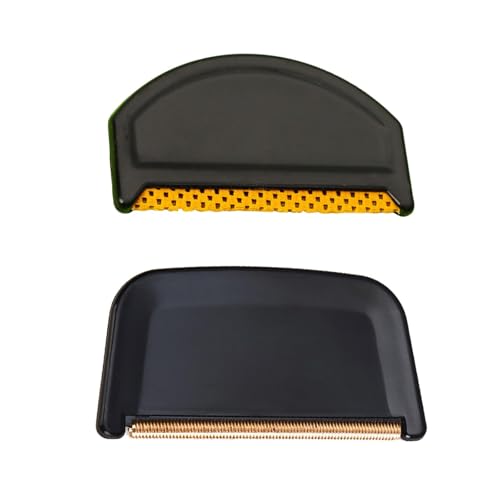 Luzcauwy Cashmere Fine Wool Clothes De-Pilling Comb - 2-in-1 Lint Fuzz Balls Remover, Multi-Fabric Garments Pills Cleaner Shaver for Sweaters Scarves Coats