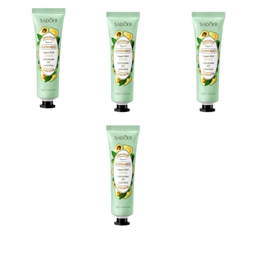 Avocado Moisturizing And Soft Hand Cream, Natural Hand Cream, Perfumed Portable Hand Lotion For Tender And Smooth Hands, 2 Oz (4Pcs) #TOP9