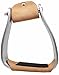 CHALLENGER Horse Western Saddle Aluminum Engraved Roper Angled Slanted Stirrups 51227