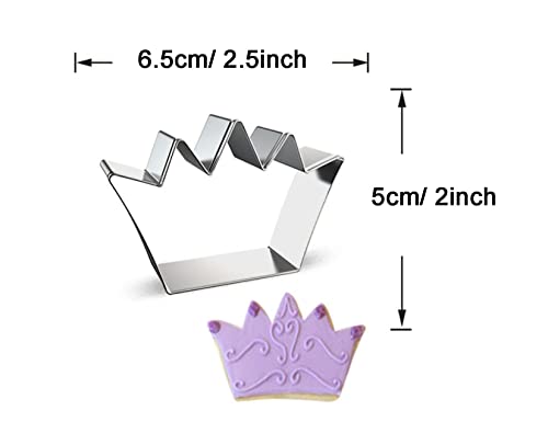 Wjsyshop Crown Shape Cookie Cutter - D #TOP1