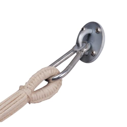 Sujeciones y anclajes para hamacas 4 AmazonasAZ-3016000 Easy + - Anilla de sujeción para sillón colgante (resistencia: 120 kg)