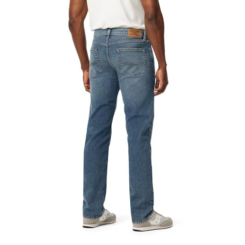Levi Strauss Signature Gold Men's Regular Fit Flex Jeans, Mountain Mist