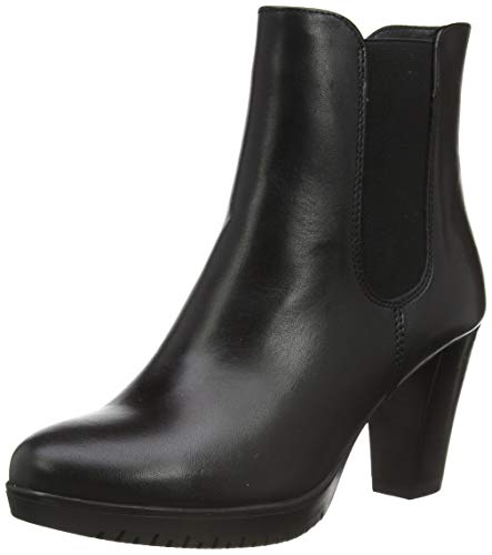 Tamaris Damen 1-1-25010-23 Chelsea Boots, Schwarz (Black Leather 003), 39 EU
