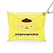Sanrio 147141 Mini Clear Case, Pompompurin, Functional Case, Pudding, 3.1 x 3.9 x 0.6 inches (8 x 10 x 1.5 cm), Character