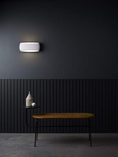 Astro Aria 370, Dimmable Indoor Wall Light, Dry Rated Paintable Plaster E26/Medium, Designed In Britain - 1300003-3 Years Guarantee #TOP2