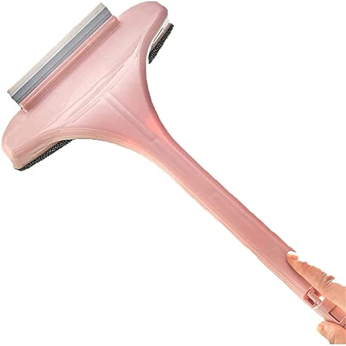 Image of 2 in 1 Window Cleaner Brush Glass Cleaning Scraper, Mesh Screen Cleaner, Window Screen Cleaning Brush Washing Equipment, Window Cleaner Tool with Wet and Dry Dual-Use