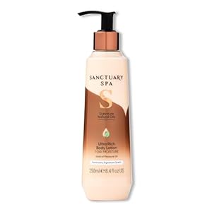 Sanctuary Spa Signature Natural Oils Body Lotion, No Mineral Oil, Cruelty Free and Vegan Body Moisturiser for Dry Skin, 250ml