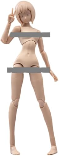 Miniatura 2 de HiPlay Figura de acción femenina a escala 112, cuerpo medio sin costuras, forma de cuerpo alto y regordete, busto pequeño y piel de trigo T86-ST01B