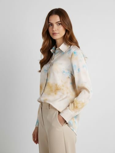 Image of GRECIILOOKS Shirts for Women - Korean Style Long Sleeve Oversized Button Down | Plus Size Workwear Top for Office & Casual Wear