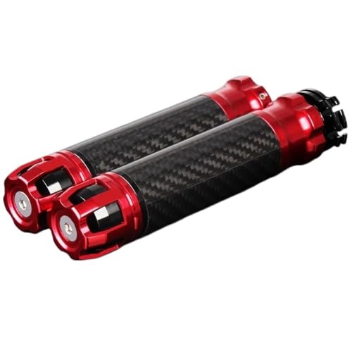 Poignées guidon moto 22mm carbone pour remplacer les revêtements usés et glissants