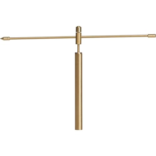 Agbyise 2Pcs Copper Dowsing Rod Upgraded Flexible Rotation Tool Dowsing Rods- Divining Rods- Detect Gold, Water, Ghost Hunting Finding Items,Paranormal,Yes No Questions.etc. #TOP3