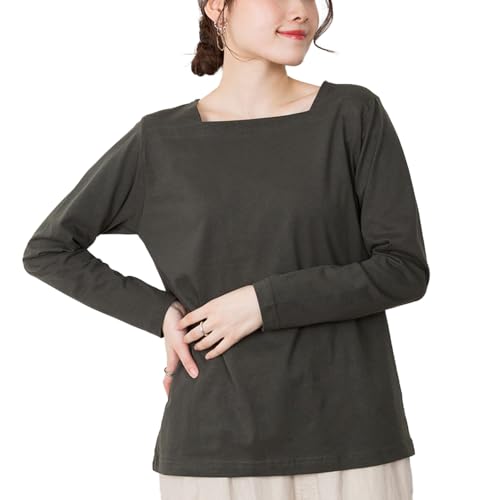 WK-0392 [jungle jalopy] ���f�B�[�X �R�b�g���X�N�G�A�l�b�N�v���I�[�o�[ �g�b�v�X ���� t�V���c ����t C-GRAY 4L-5L