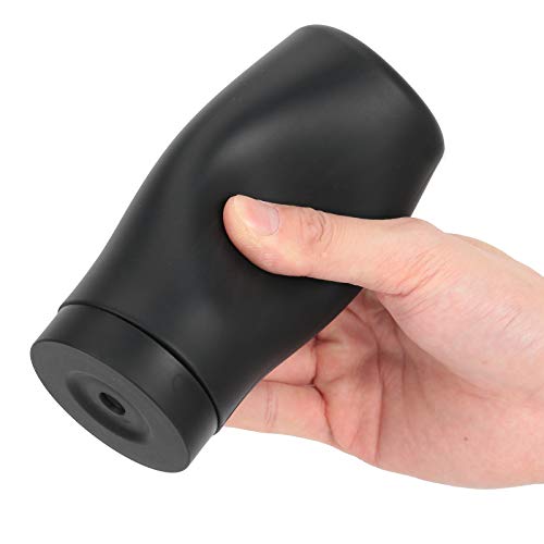 Shipenophy Dish Soap Dispenser for Kitchen Sink , 240ml Manual Hand Soap Dispenser Lotion Shampoo Soft Silicone Dish Soap Squeeze Bottle for Kitchen Bathroom for Shampoo Soap Bottles(Black)