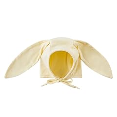 Cotton Bunny Ear Hat-cream