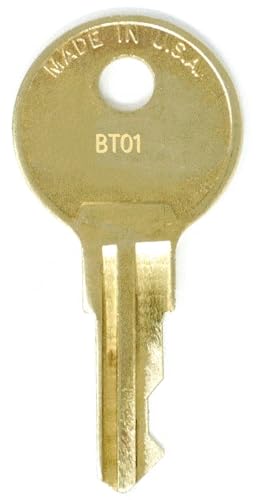HON BT01 - BT40 File Cabinet Replacement Key Series BT02