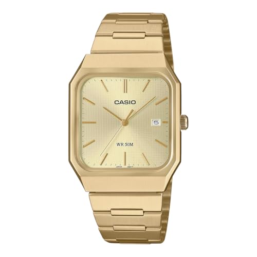 Image of Casio Enticer Men MTP-B185G-9AVDF Analog Gold Dial Men (A2470)