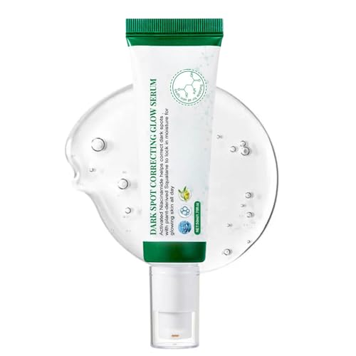 Dark Spot Correcting Glow Serum-Nicotinamide Serum-Hyperpigmentation Treatment & Dark Spot Removal with Glycerin, Panthenol, Niacinamide, Squalane -Improved Skin Clarity,Achieve a Healthy Looking