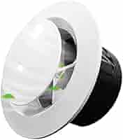 Griglia Ventilazione Regolabile 75mm - Sfiato Soffitto/Parete, Plastica ABS, Bianco - Foto 4