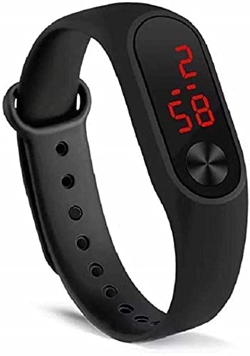 Digital Led Watch Mens & Watch Best Kids Gift (Black Dial, Black Band) 1 pcs (B0B6VMRS4N) Amazon Price History, Amazon Price Tracker