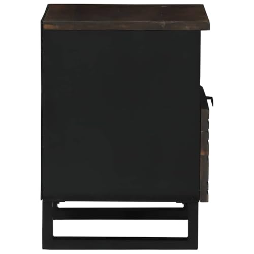Table de nuit rustique avec tiroir pour ranger vos secrets de nuit