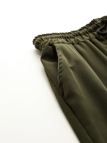 Image of Aarika Womens Casual Wear Black Colour Solid Crep Cargo Pant