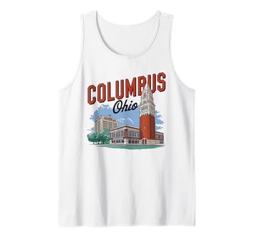 Columbus Ohio Landmark Architecture classique Débardeur