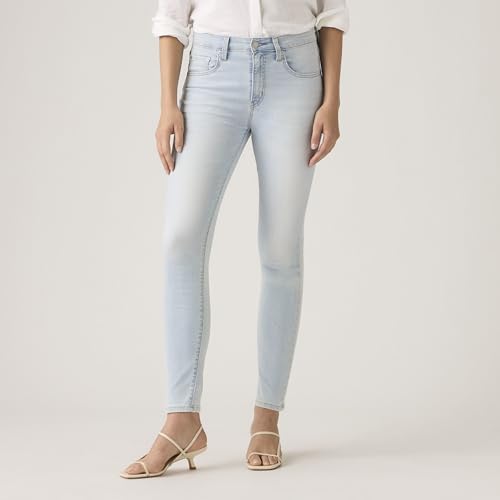 Levi's Damen Jeanshose 721 mit Stretch-Anteil, Skinny Fit, Fair Cool, W30/L30 – Ansicht 6