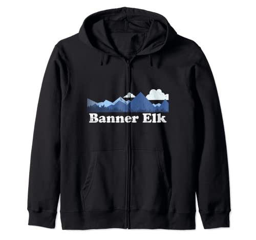 Banner Elk Carolina del Norte Blue Ridge Mountains NC Sudadera con Capucha