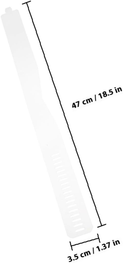 MAGICLULU 80pcs Plastic Collar Stays for Men and Women Shirt Collar Strips Practical Can be Buckled 47x3.5cm
