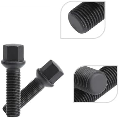Wheel Stud for Benz Steel Wheel Black Bolts Wheel Lug Wheel Bolts M12x1.5 14x1.5 14x1.25 Car Accessories Round Stype 10PCS