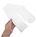 Abaodam 1pair Fencing Socks for Women Thickened Cushioning Breathable and Moisture-Wicking Athletic Socks for Sports Cold Weather White