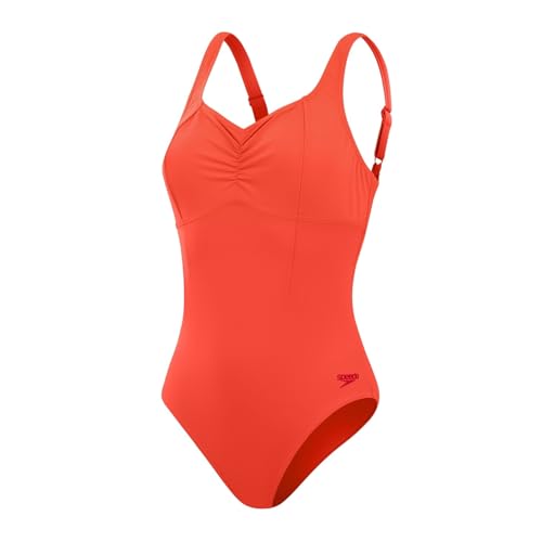 Preisvergleich Produktbild Speedo Shaping AquaNite 1 Piece Badeanzug für Damen, Rot, 36