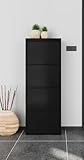 Photo Gallery bissolo casa scarpiera salvaspazio a 3 ante ribaltabili – mobile portascarpe in metallo nero, design moderno e compatto (50x15x138 cm) Photo Gallery bissolo casa scarpiera salvaspazio a 3 ante ribaltabili – mobile portascarpe in metallo nero, design moderno e compatto (50x15x138 cm)