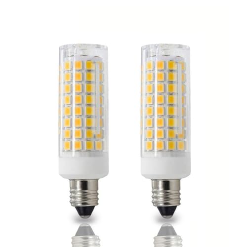 SENAXTD E11 Led，8W Dimmable E11 Mini Candelabra led，80W Halogen Bulb