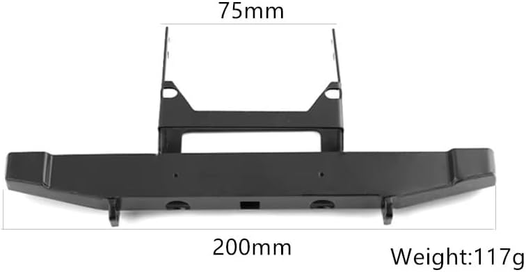 RCバンパー Compatible With Traxxas TRX4 For Axial SCX10 For LCG For Ch