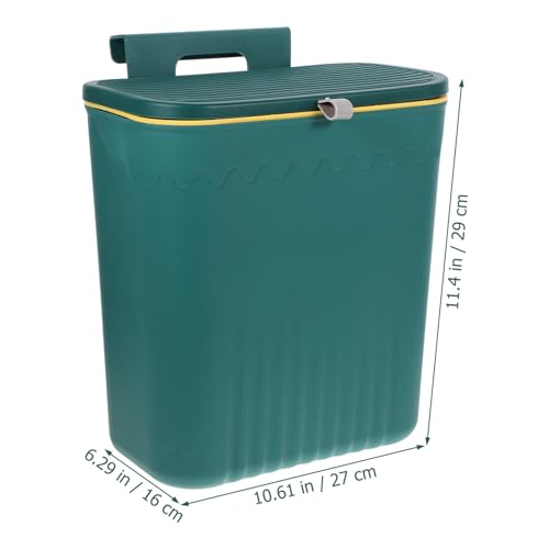 Cabilock basurero de pared con tapa abatible miniatura 6