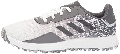 Adidas Junior S2G Spikeless Golf Shoes, Footwear White/Grey Four/Grey Six, 4.5 Us Unisex Big Kid #TOP7