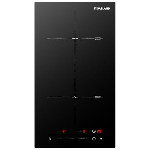 Image of GASLAND 12 Inch Built-in Induction Cooktop, 2 Burner with Boost, 220-240V | ETL Certified, 3500W Fast Heating, 9 Power Levels, Slide Touch Control, Timer & Child Lock, Ideal for Small Kitchens