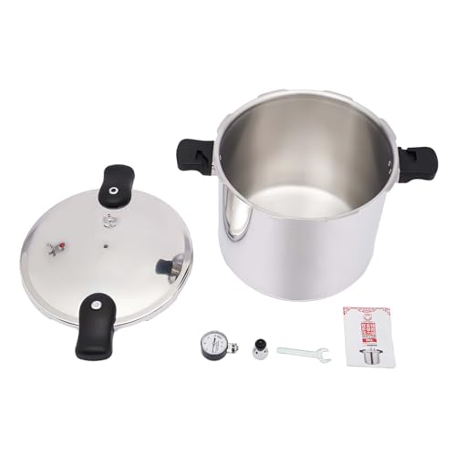 image for Josbuynls 23 Quart Pressure Canner Cooker, 11psi Aluminum Pressure Coo