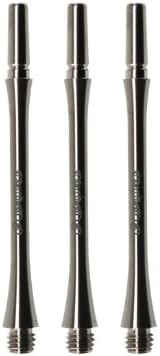 NineDartOut.us Fit Shaft Metal -Titanium -Slim Locked-#7-38.5mm - Extra Long