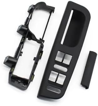 For VW For Jetta MK4 1999 2000 2001 2002 2003 2004 Car Front Rear Left Right Door Black Pull Grab Handle Cover Panel Trim Door Pull Handle Left Front Left Rear(LHD 3(LHD 3PCS)