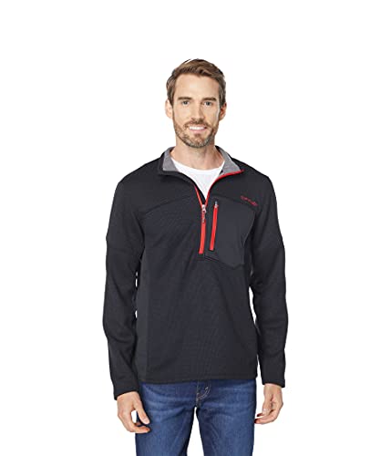 Image of Spyder Men's Bandit Hybrid 1 /2 Zip Fleece Ski Mid Layer Sweater Jacket